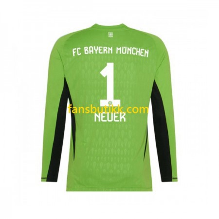 Fotballdrakt FC Bayern München Manuel Neuer 1 Keeper Bortetrøye 2023-2024 Langermet